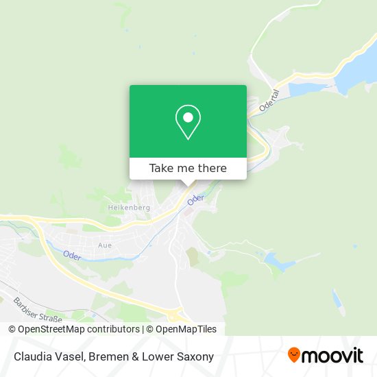 Claudia Vasel map