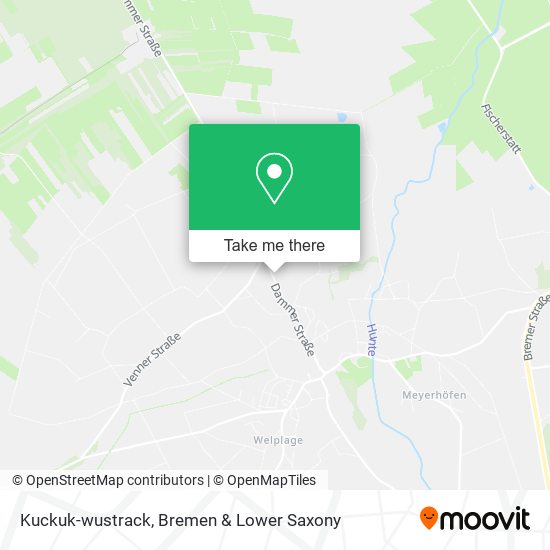 Kuckuk-wustrack map