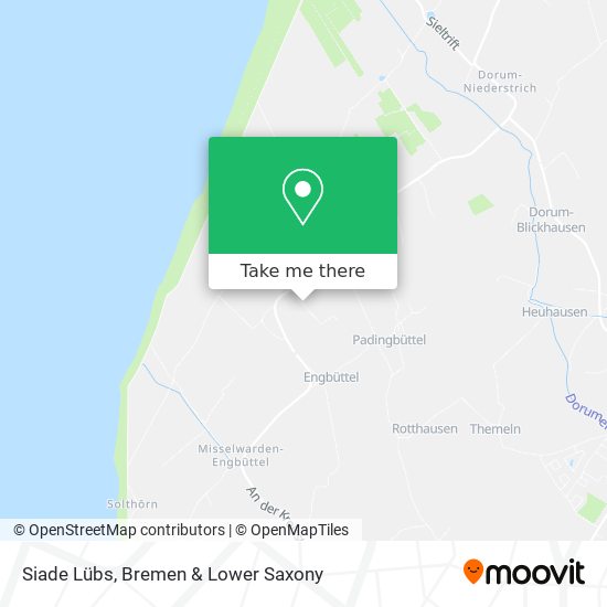 Siade Lübs map