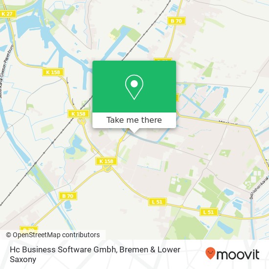 Hc Business Software Gmbh map