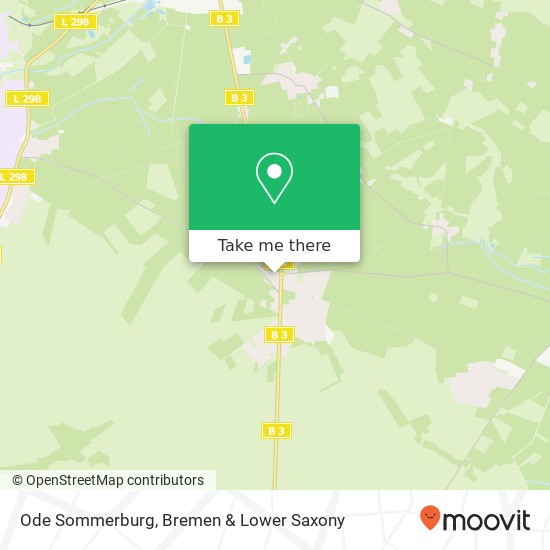 Ode Sommerburg map