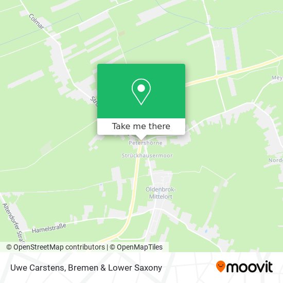 Uwe Carstens map