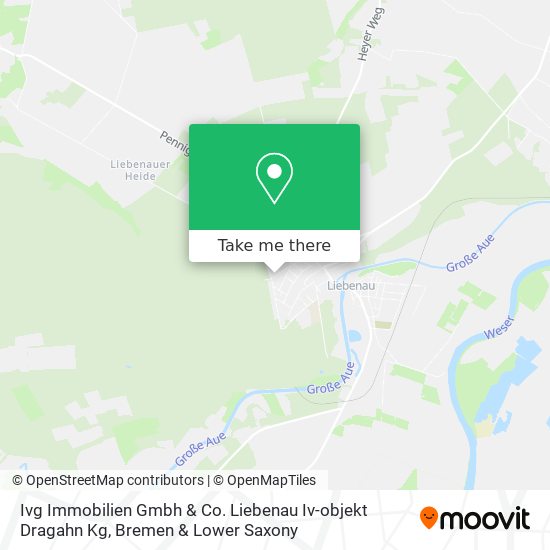 Ivg Immobilien Gmbh & Co. Liebenau Iv-objekt Dragahn Kg map