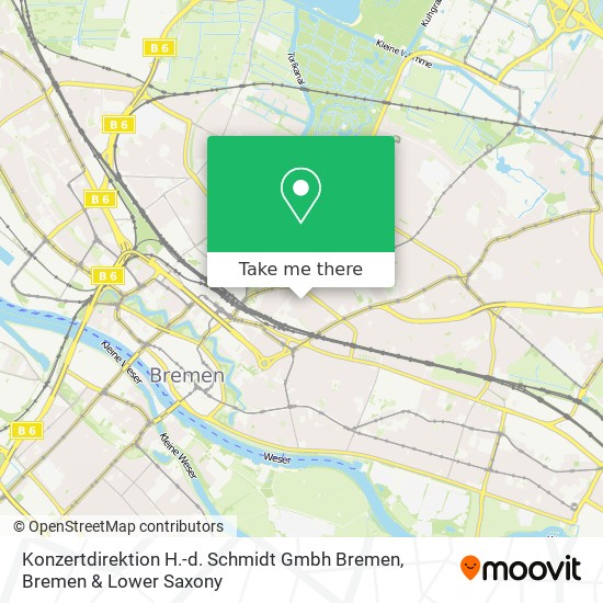 Konzertdirektion H.-d. Schmidt Gmbh Bremen map