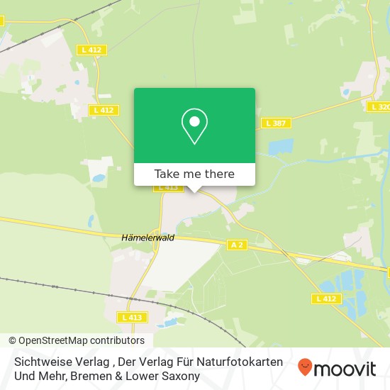 Карта Sichtweise Verlag , Der Verlag Für Naturfotokarten Und Mehr