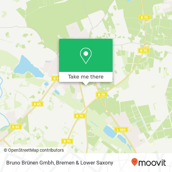 Bruno Brünen Gmbh map