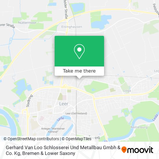 Gerhard Van Loo Schlosserei Und Metallbau Gmbh & Co. Kg map