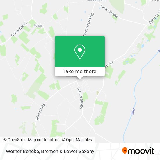 Werner Beneke map