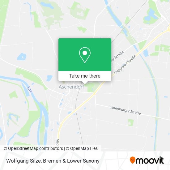 Wolfgang Silze map