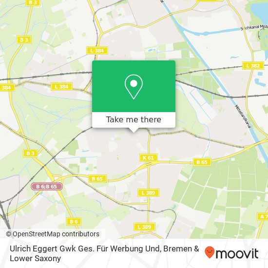 Ulrich Eggert Gwk Ges. Für Werbung Und map