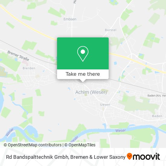 Rd Bandspalttechnik Gmbh map