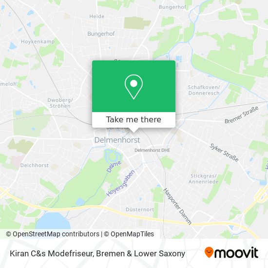 Kiran C&s Modefriseur map