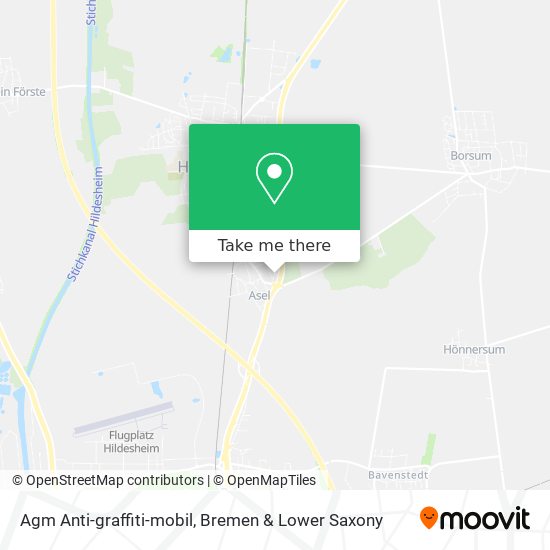 Agm Anti-graffiti-mobil map