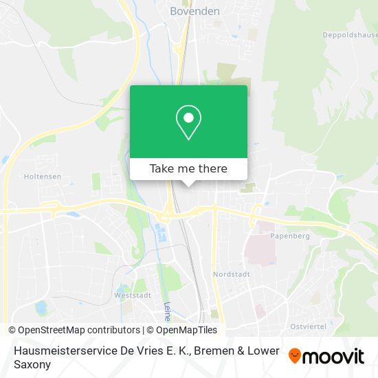 Hausmeisterservice De Vries E. K. map