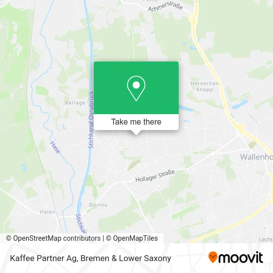 Карта Kaffee Partner Ag
