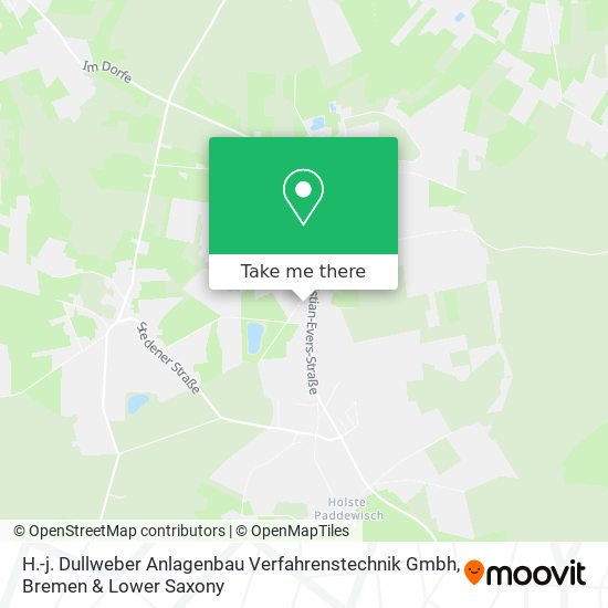 H.-j. Dullweber Anlagenbau Verfahrenstechnik Gmbh map