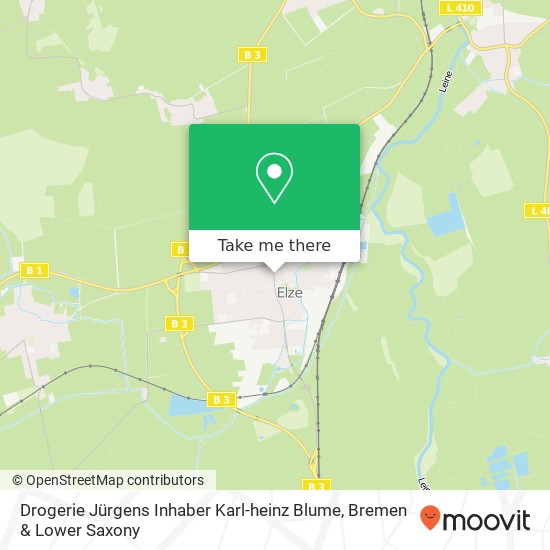 Drogerie Jürgens Inhaber Karl-heinz Blume map