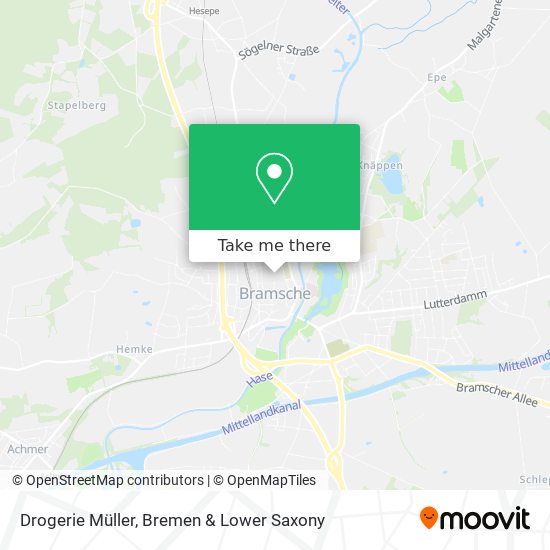 Drogerie Müller map