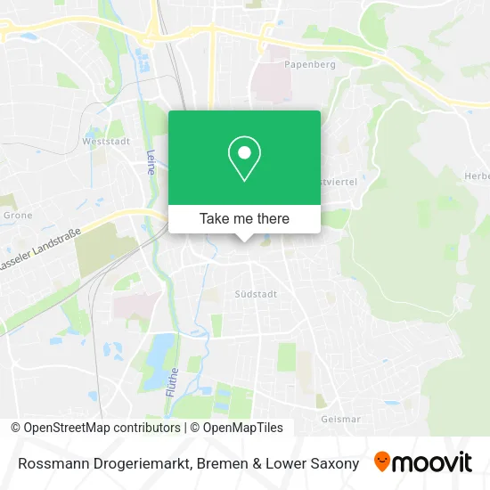 Rossmann Drogeriemarkt map