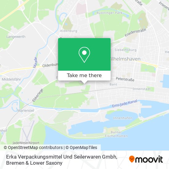 Erka Verpackungsmittel Und Seilerwaren Gmbh map