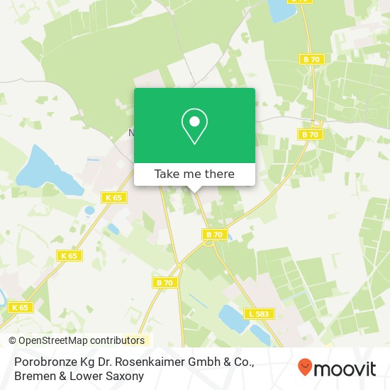 Porobronze Kg Dr. Rosenkaimer Gmbh & Co. map