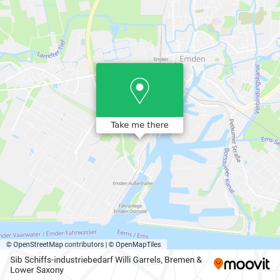 Sib Schiffs-industriebedarf Willi Garrels map
