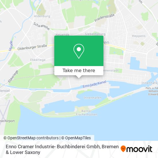 Enno Cramer Industrie- Buchbinderei Gmbh map