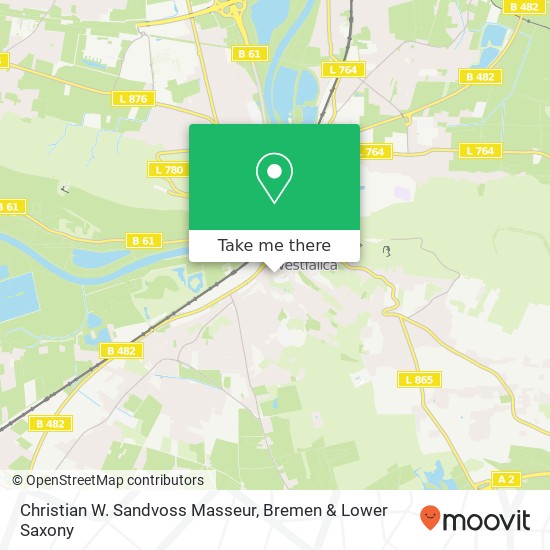 Christian W. Sandvoss Masseur map