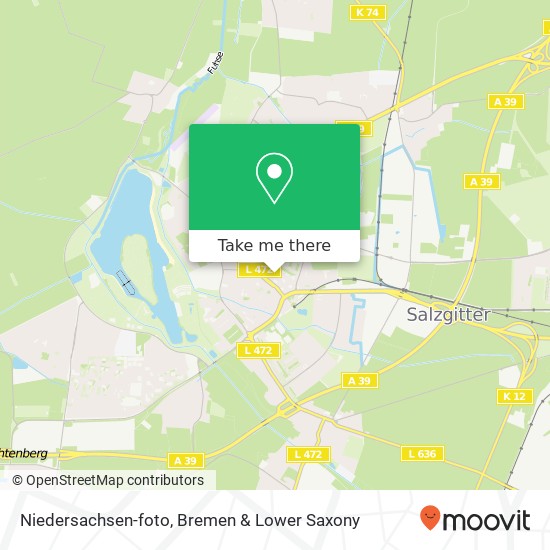 Niedersachsen-foto map