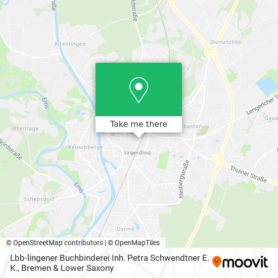 Карта Lbb-lingener Buchbinderei Inh. Petra Schwendtner E. K.