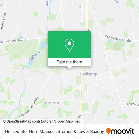 Heinz-dieter Horn Masseur map