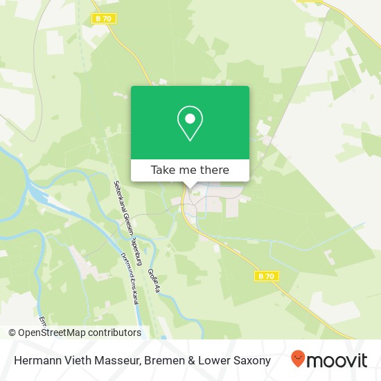 Hermann Vieth Masseur map