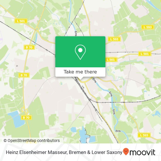 Heinz Elsenheimer Masseur map