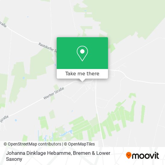 Johanna Dinklage Hebamme map