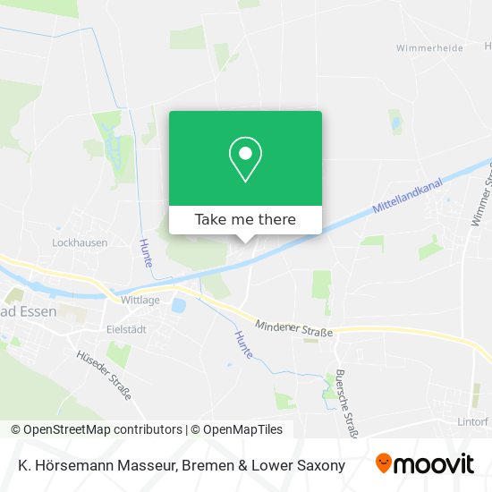 K. Hörsemann Masseur map