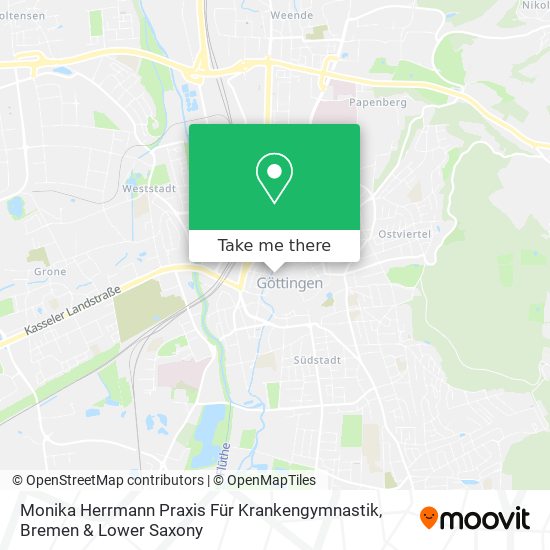 Monika Herrmann Praxis Für Krankengymnastik map