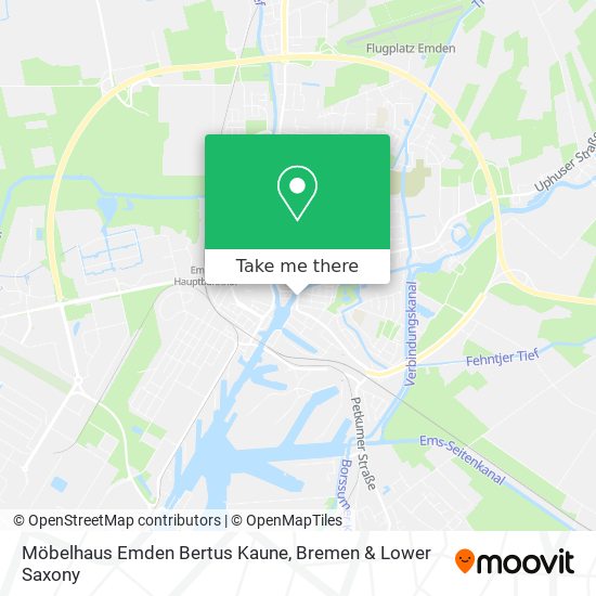 Möbelhaus Emden Bertus Kaune map