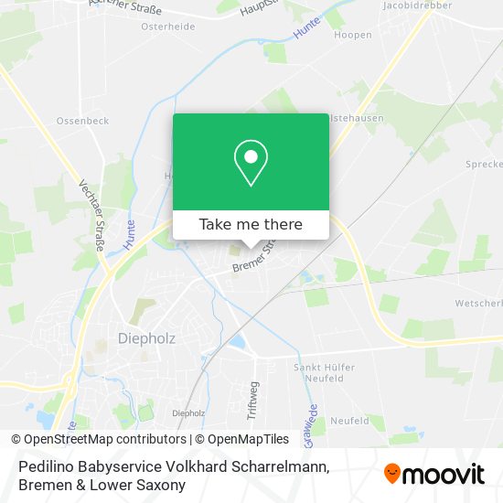 Pedilino Babyservice Volkhard Scharrelmann map