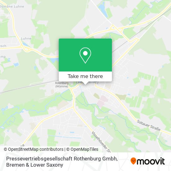 Pressevertriebsgesellschaft Rothenburg Gmbh map