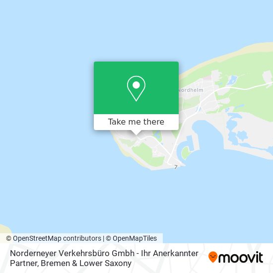 Norderneyer Verkehrsbüro Gmbh - Ihr Anerkannter Partner map