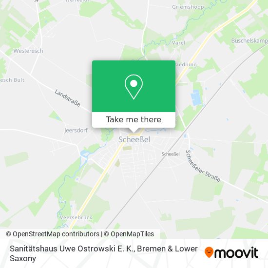 Sanitätshaus Uwe Ostrowski E. K. map