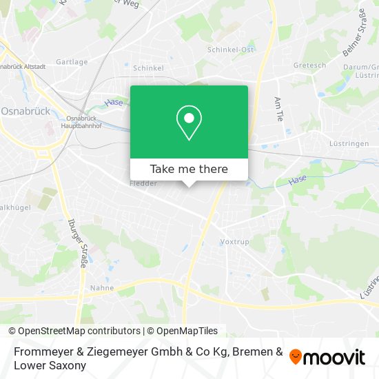Frommeyer & Ziegemeyer Gmbh & Co Kg map