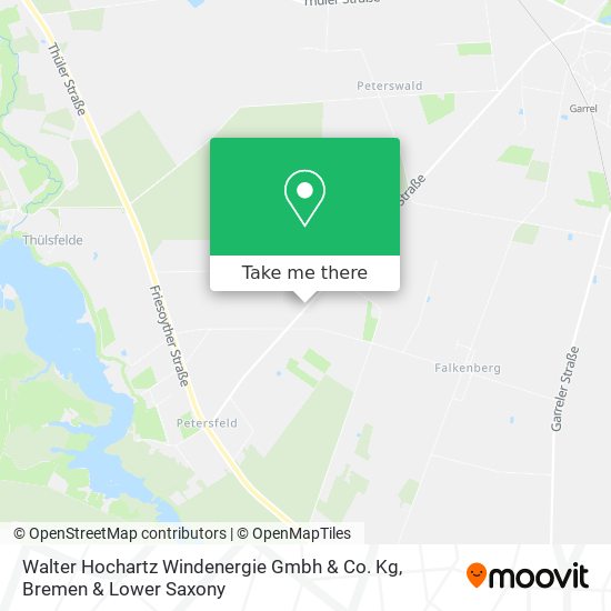 Walter Hochartz Windenergie Gmbh & Co. Kg map