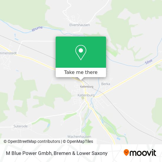 M Blue Power Gmbh map