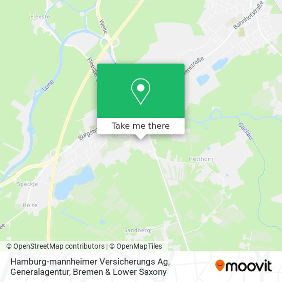 Hamburg-mannheimer Versicherungs Ag, Generalagentur map