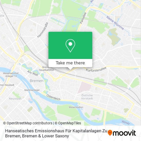 Карта Hanseatisches Emissionshaus Für Kapitalanlagen Zu Bremen