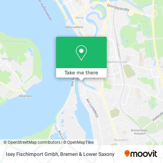 Isey Fischimport Gmbh map