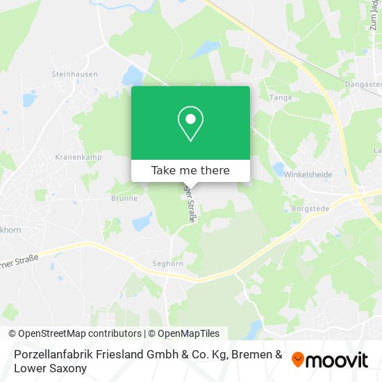 Porzellanfabrik Friesland Gmbh & Co. Kg map