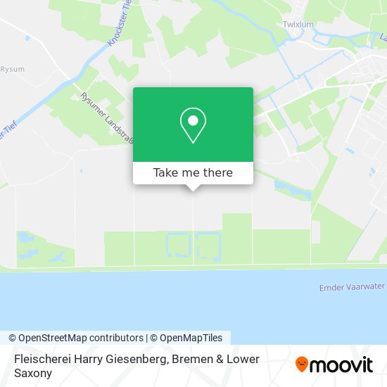 Fleischerei Harry Giesenberg map