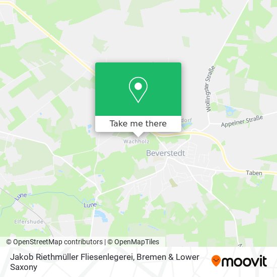 Jakob Riethmüller Fliesenlegerei map